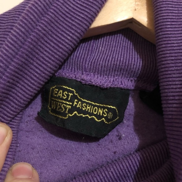 5/$15 • 🐱 East West Fashion | Purple Turtleneck - Picture 3 of 3
